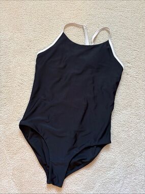 Athleta Girl Black Stretch Active Top